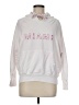 LoveShackFancy 100% Cotton Solid Pink Pullover Hoodie One size - photo 1