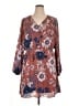 Daniel Rainn 100% Polyester Floral Brown Casual Dress Size XL - photo 1