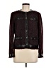 Ecru Tweed Burgundy Jacket Size M - photo 1