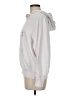 LoveShackFancy 100% Cotton Solid Pink Pullover Hoodie One size - photo 5