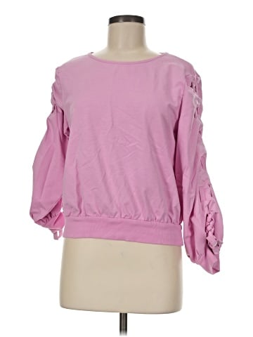 Marled by Reunited 3/4 Sleeve Top (view 1)