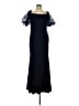 Xscape Blue Cocktail Dress Size 12 - photo 1