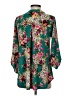 Scarlett Floral Green 3/4 Sleeve Blouse Size S - photo 2