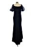 Xscape Blue Cocktail Dress Size 12 - photo 2