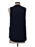 Croft & Barrow 100% Rayon Blue Sleeveless Blouse Size XS - photo 2