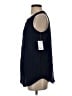 Croft & Barrow 100% Rayon Blue Sleeveless Blouse Size XS - photo 5