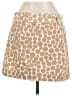 J.Crew 100% Cotton Polka Dots Tan Casual Skirt Size 8 - photo 2