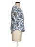 Aero Floral Blue Short Sleeve T-Shirt Size S - photo 4