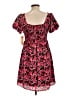 madden nyc 100% Polyester Hearts Red Casual Dress Size L - photo 2