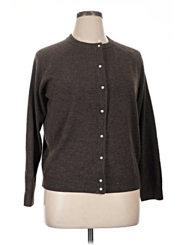 Karen Scott Long Sleeve Top (view 1)