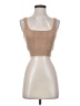 Intermix Tan Sleeveless Top Size S - photo 1