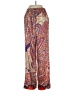 Unbranded 100% Polyester Paisley Gold Casual Pants Size XS - photo 2