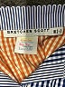 Gretchen Scott Designs Checkered-gingham Blue 3/4 Sleeve Blouse Size M - photo 6