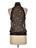 Forever 21 100% Polyester Black Sleeveless Blouse Size M - photo 2