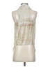 Maggie Ward Ivory Sleeveless Blouse Size XS - photo 2