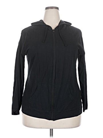 Just My Size Zip Up Hoodie (view 1)