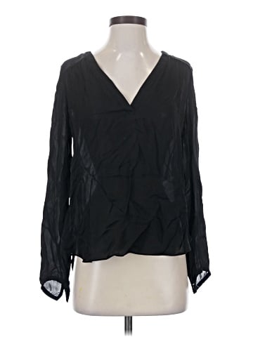 L'Agence Long Sleeve Silk Top (view 1)