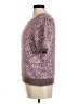 Brave Soul Tweed Purple Pullover Sweater Size M - photo 5