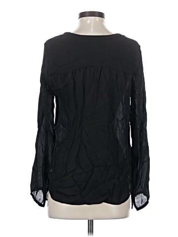 L'Agence Long Sleeve Silk Top (view 2)
