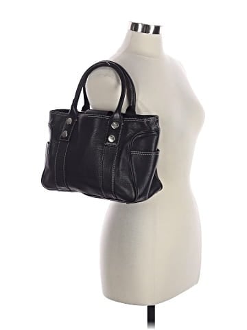 MICHAEL Michael Kors Leather Satchel (view 2)