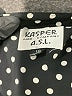 Kasper A.S.L. 100% Polyester Polka Dots Black Short Sleeve Blouse Size 10 - photo 7