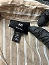 H&M Stripes Tan Short Sleeve Button-Down Shirt Size S - photo 7