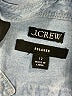 J.Crew Blue Long Sleeve Button-Down Shirt Size 12 - photo 7