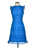 J.Crew 100% Polyester Blue Cocktail Dress Size 00 - photo 1