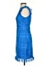 J.Crew 100% Polyester Blue Cocktail Dress Size 00 - photo 5
