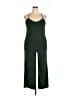 Annabelle Solid Green Jumpsuit Size 2X - photo 1