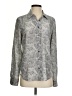 Equipment 100% Silk Paisley Gray Blouse Size S - photo 1