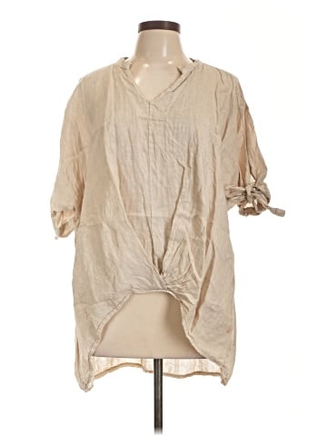 Belle France 3/4 Sleeve Blouse (view 1)
