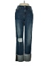 FRAME Denim Color Block Blue Jeans Size 24 waist - photo 1