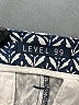 Level 99 Chevron-herringbone Blue Shorts Size 25 waist - photo 3