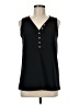 Unbranded Black Sleeveless T-Shirt Size M - photo 1