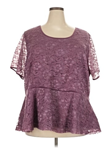 Jessica London Short Sleeve Top (view 1)