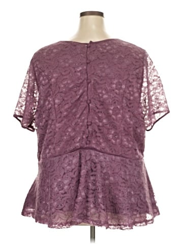 Jessica London Short Sleeve Top (view 2)