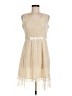 Young Essence 100% Polyester Ivory Cocktail Dress Size M - photo 1