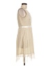 Young Essence 100% Polyester Ivory Cocktail Dress Size M - photo 4