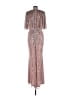 Mac Duggal Silver Cocktail Dress Size 10 - photo 2