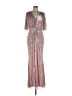 Mac Duggal Silver Cocktail Dress Size 12 - photo 1