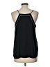 Ann Taylor LOFT 100% Polyester Black Sleeveless Top Size Lg Petite - photo 2
