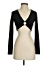Just Quella Black Long Sleeve Top Size 4 - 6 - photo 1