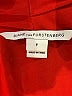 Diane von Furstenberg 100% Polyester Red 3/4 Sleeve Blouse Size P (petite) - photo 7