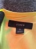 J.Crew 100% Polyester Yellow Cocktail Dress Size 0 - photo 7