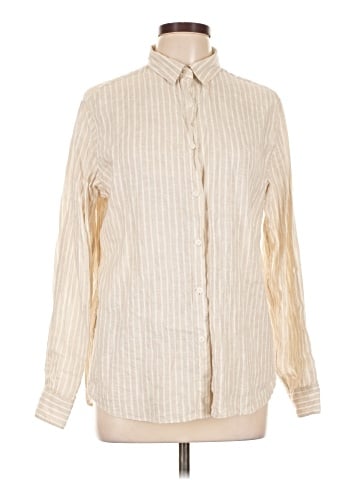 Uniqlo Long Sleeve Button-Down Shirt (view 1)
