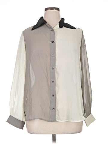 Denim 24/7 Long Sleeve Blouse (view 1)