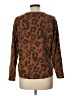 Perfect Animal Print Brown Pullover Sweater Size L - photo 2