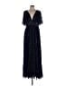 Mac Duggal 100% Polyester Stars Blue Cocktail Dress Size 12 - photo 1