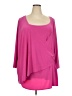 Avenue Pink 3/4 Sleeve Top Size 30 - 32 Plus - photo 1